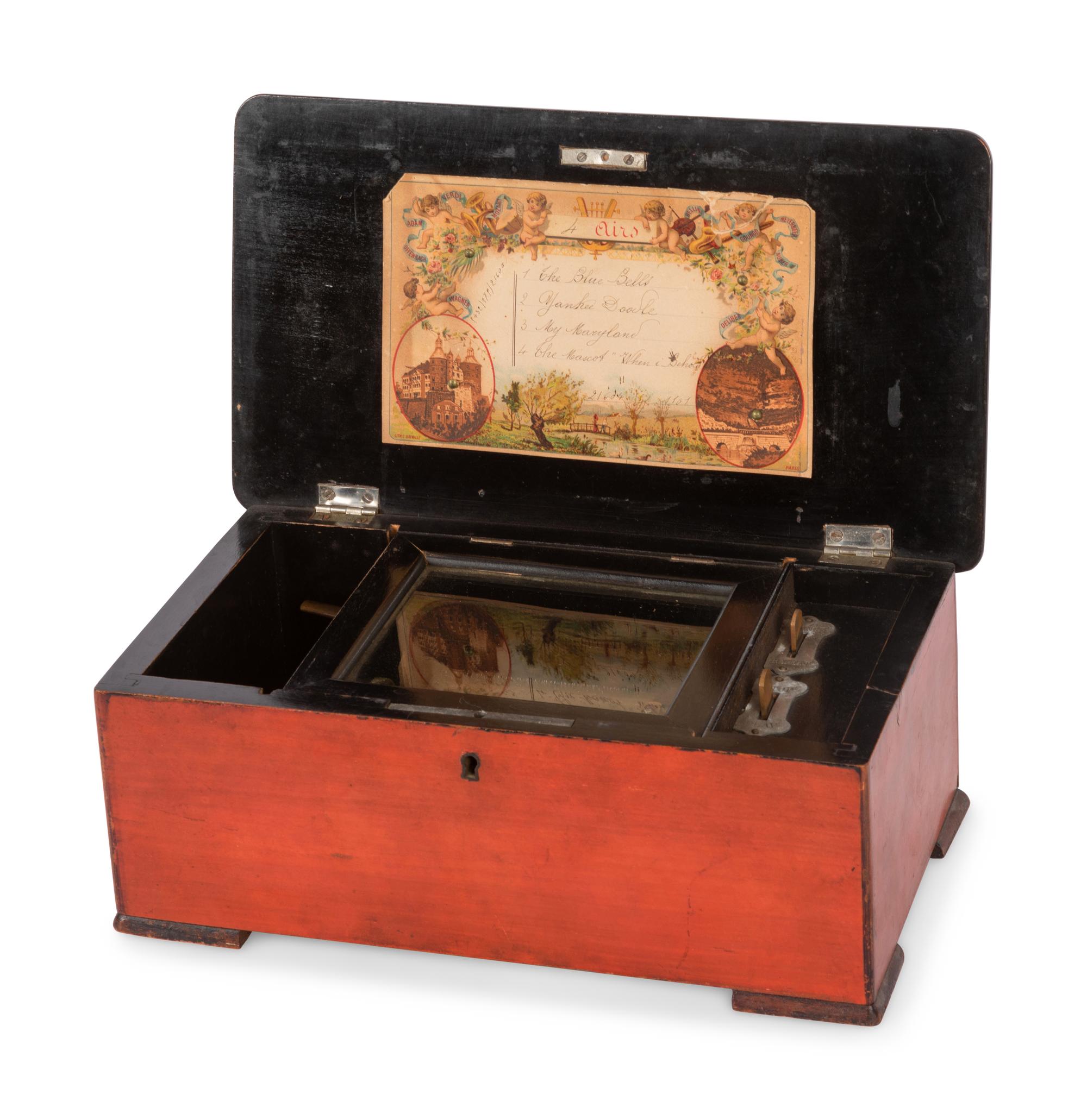 A Swiss Cylinder Music Box