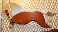A Horse Plaque Length overall 20 1/4 inches.