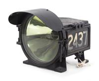 A Pyle National Company Painted Metal Locomotive Head Lamp