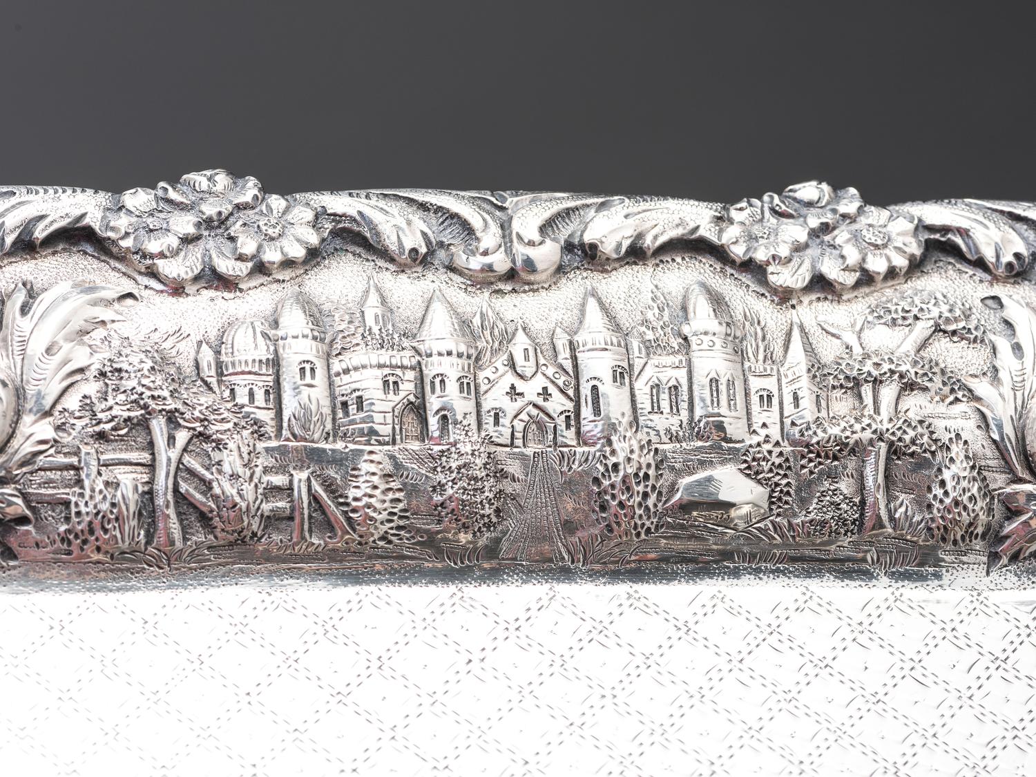 An American Silver Serving Tray