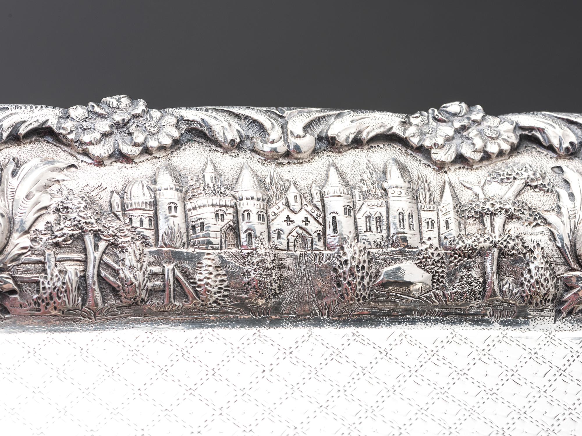 An American Silver Serving Tray