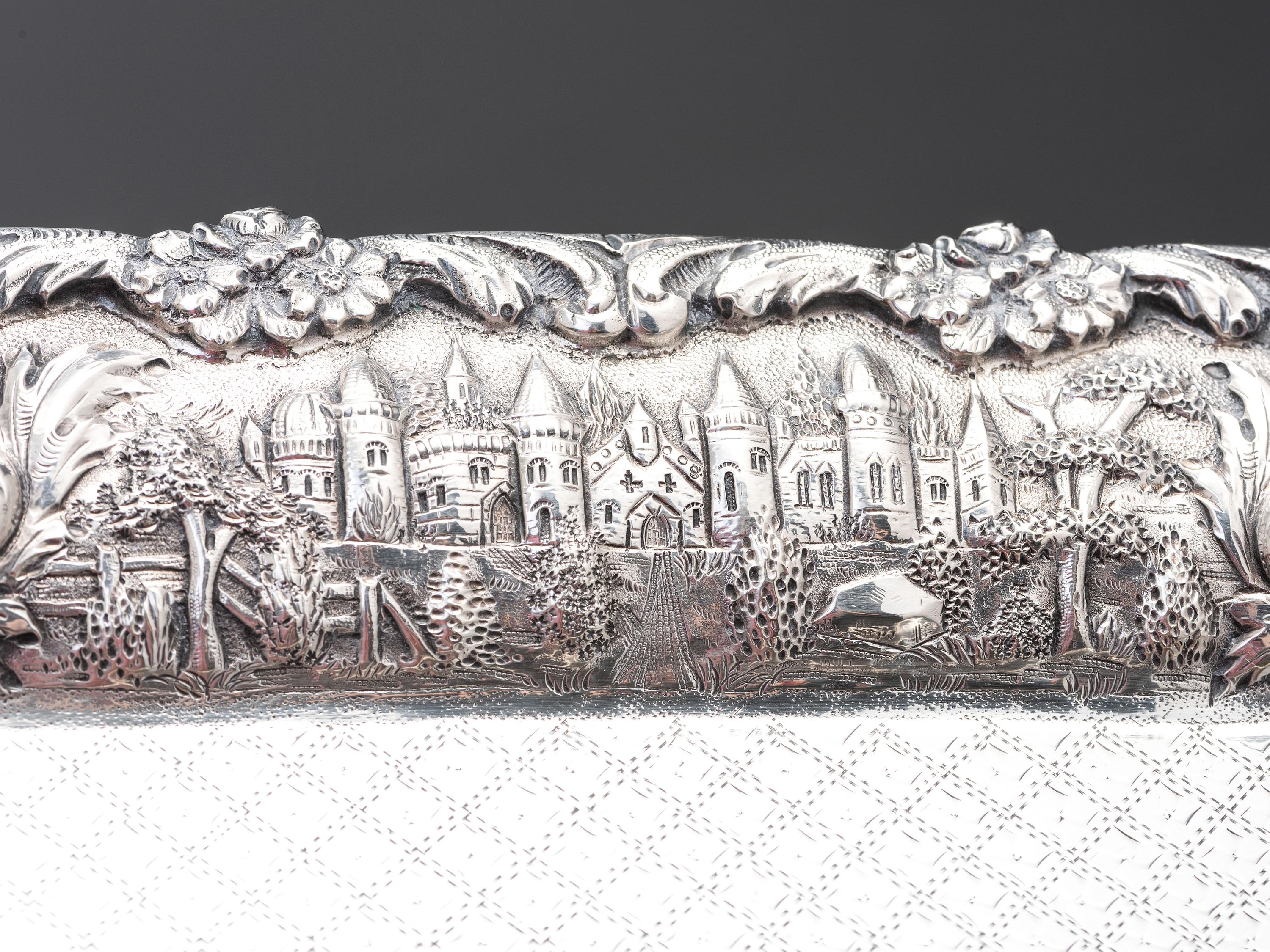 An American Silver Serving Tray