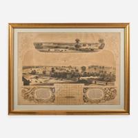 [Philadelphia] Moras, F(erdinand). Panorama Hill, Hestonville, West Philadelphia