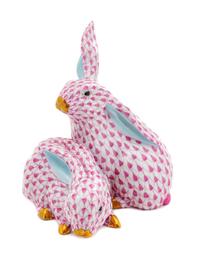 A Grouping of Herend Rabbits — 20TH CENTURY