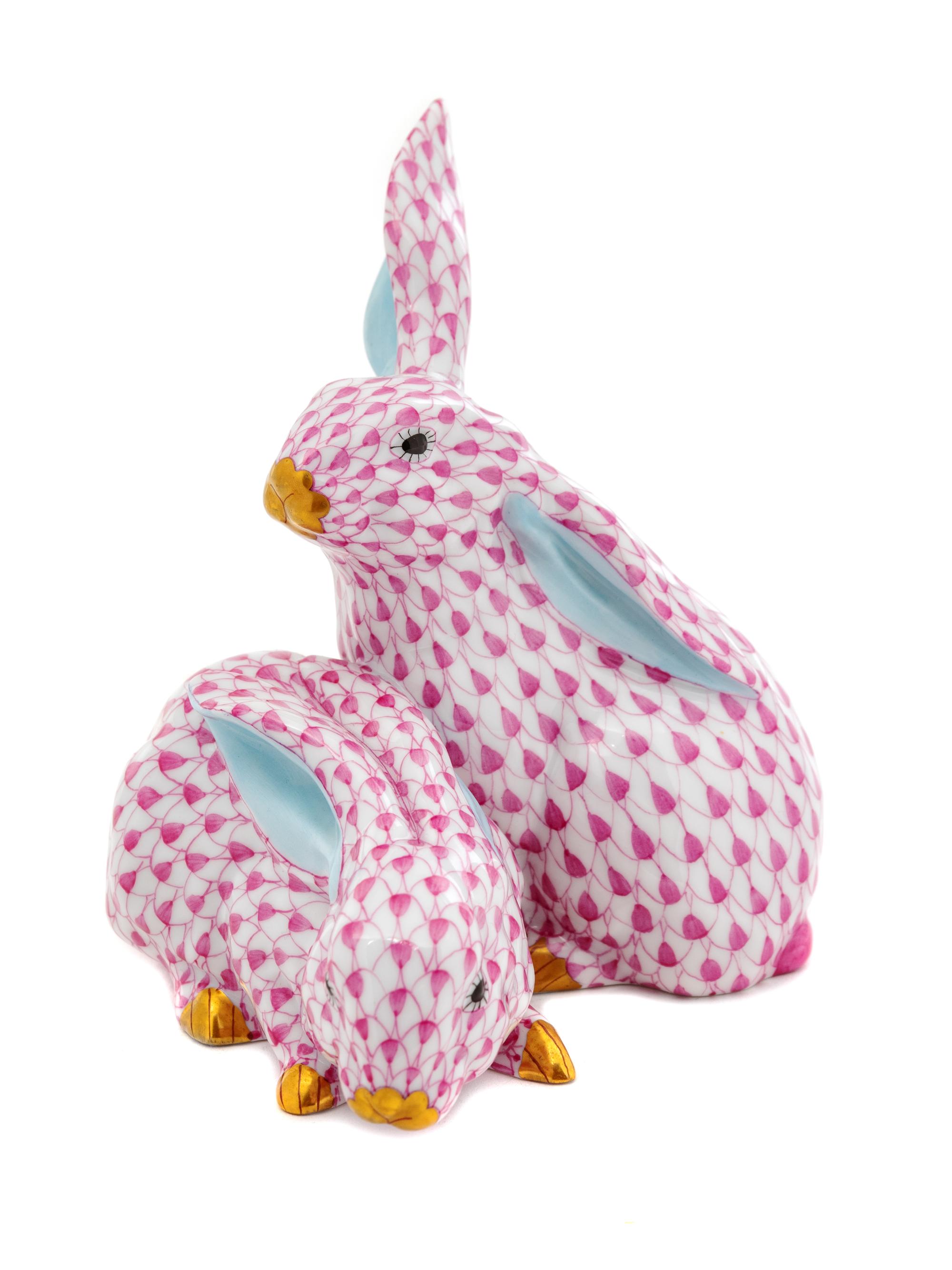 A Grouping of Herend Rabbits — 20TH CENTURY
