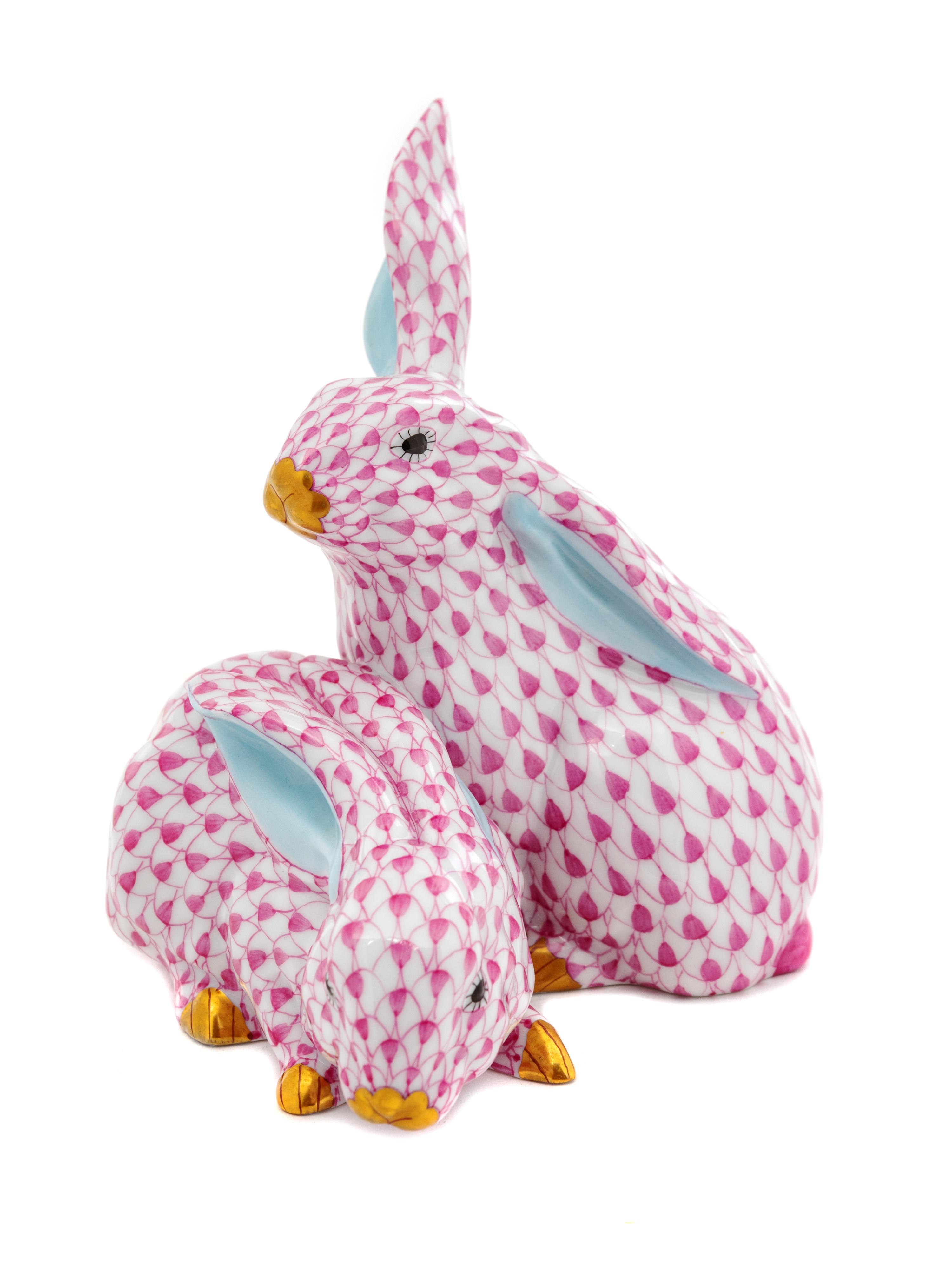 A Grouping of Herend Rabbits — 20TH CENTURY