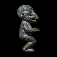 An Olmec Serpentine Transformation Figure