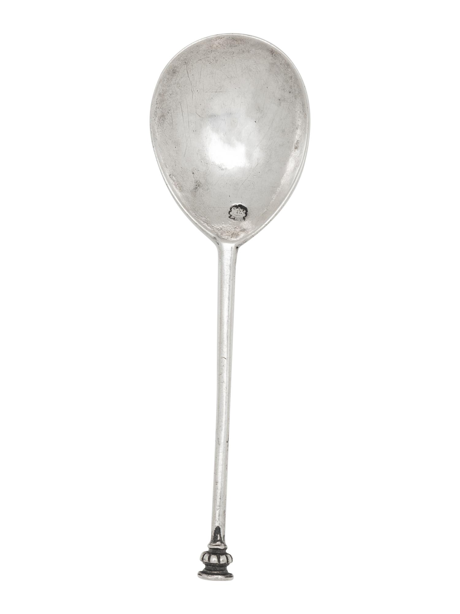 An Elizabeth I Silver Seal Top Spoon