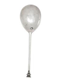 An Elizabeth I Silver Seal Top Spoon