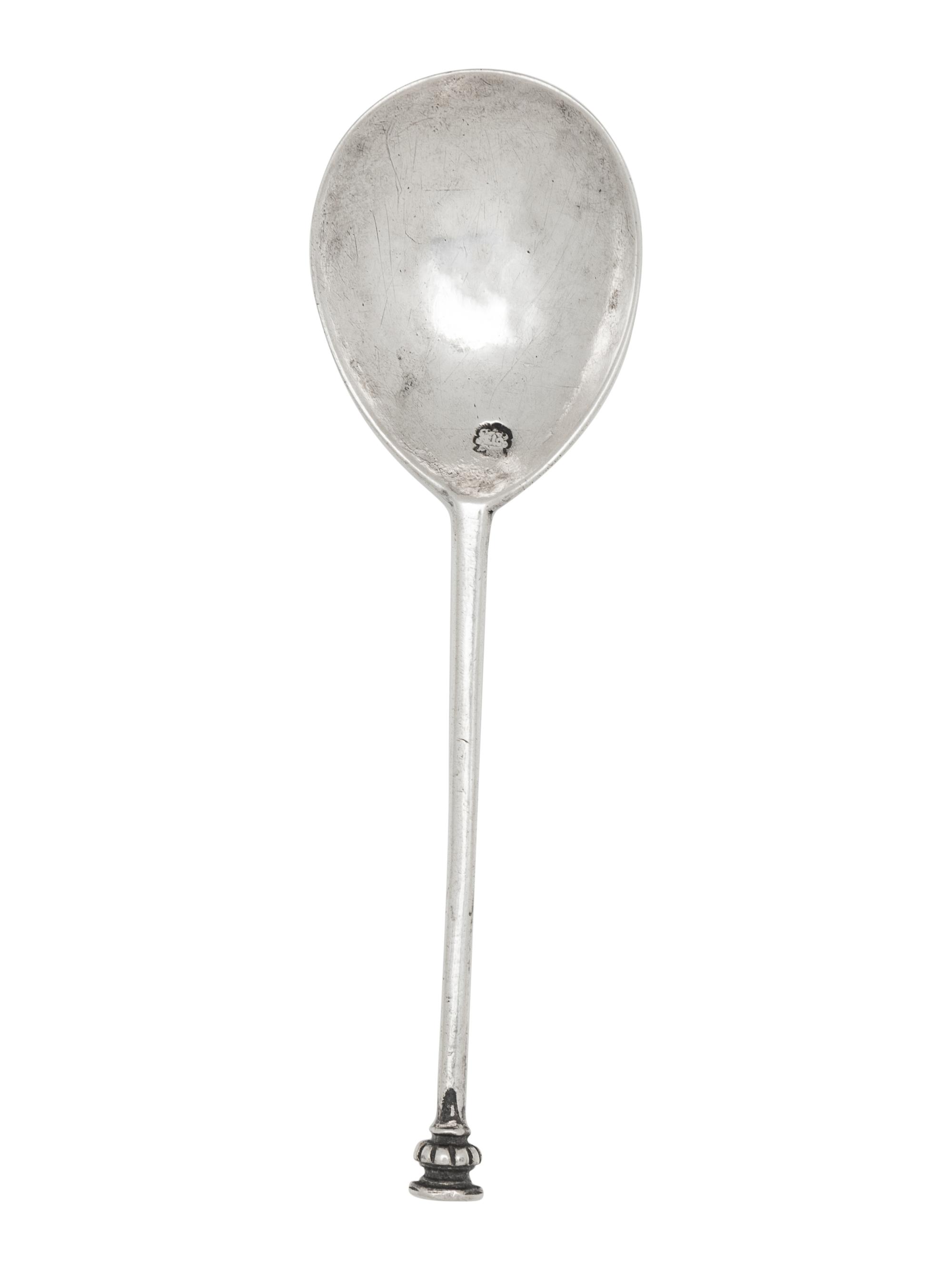 An Elizabeth I Silver Seal Top Spoon