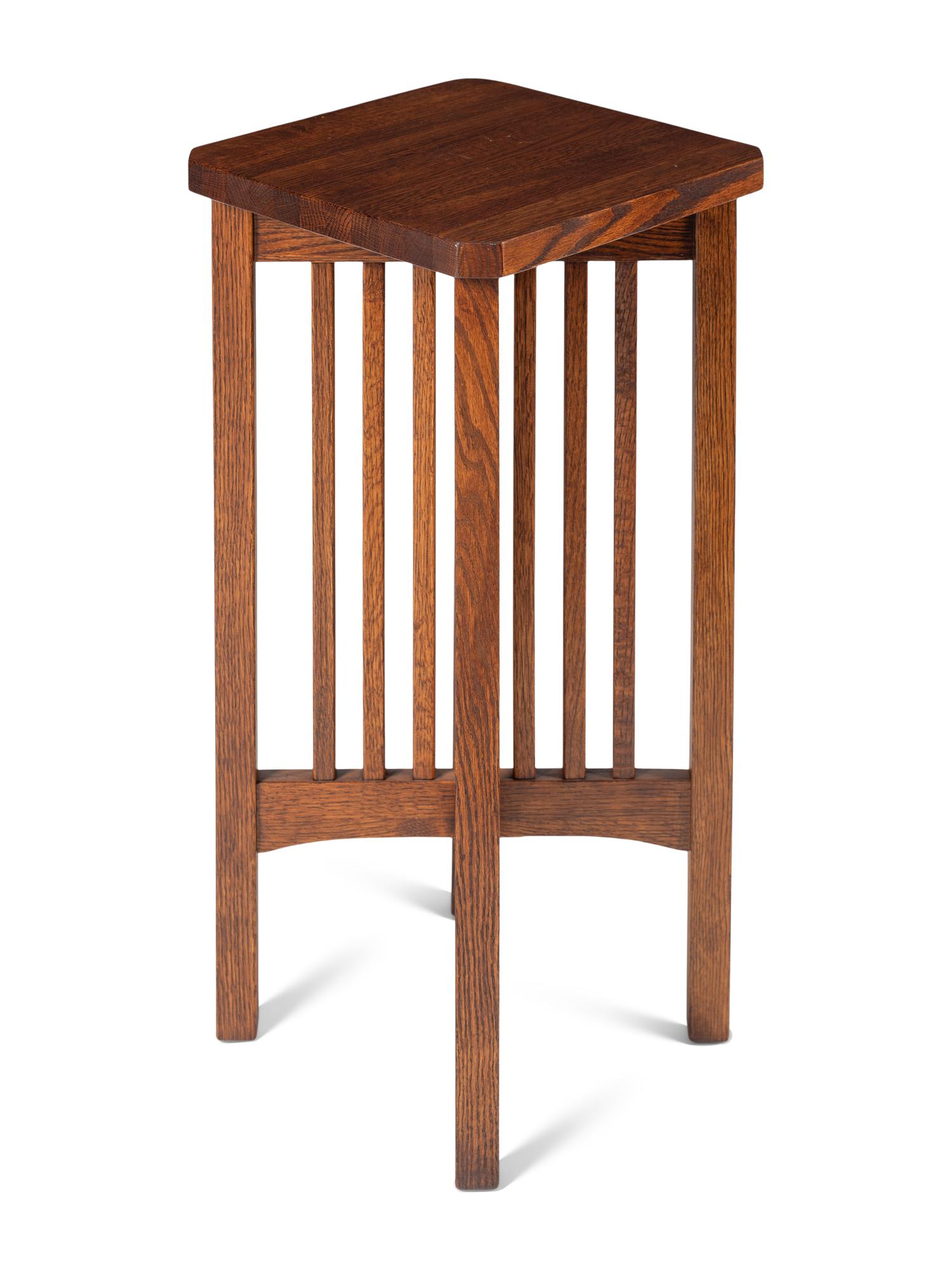 An Arts and Crafts Style Oak Side Table