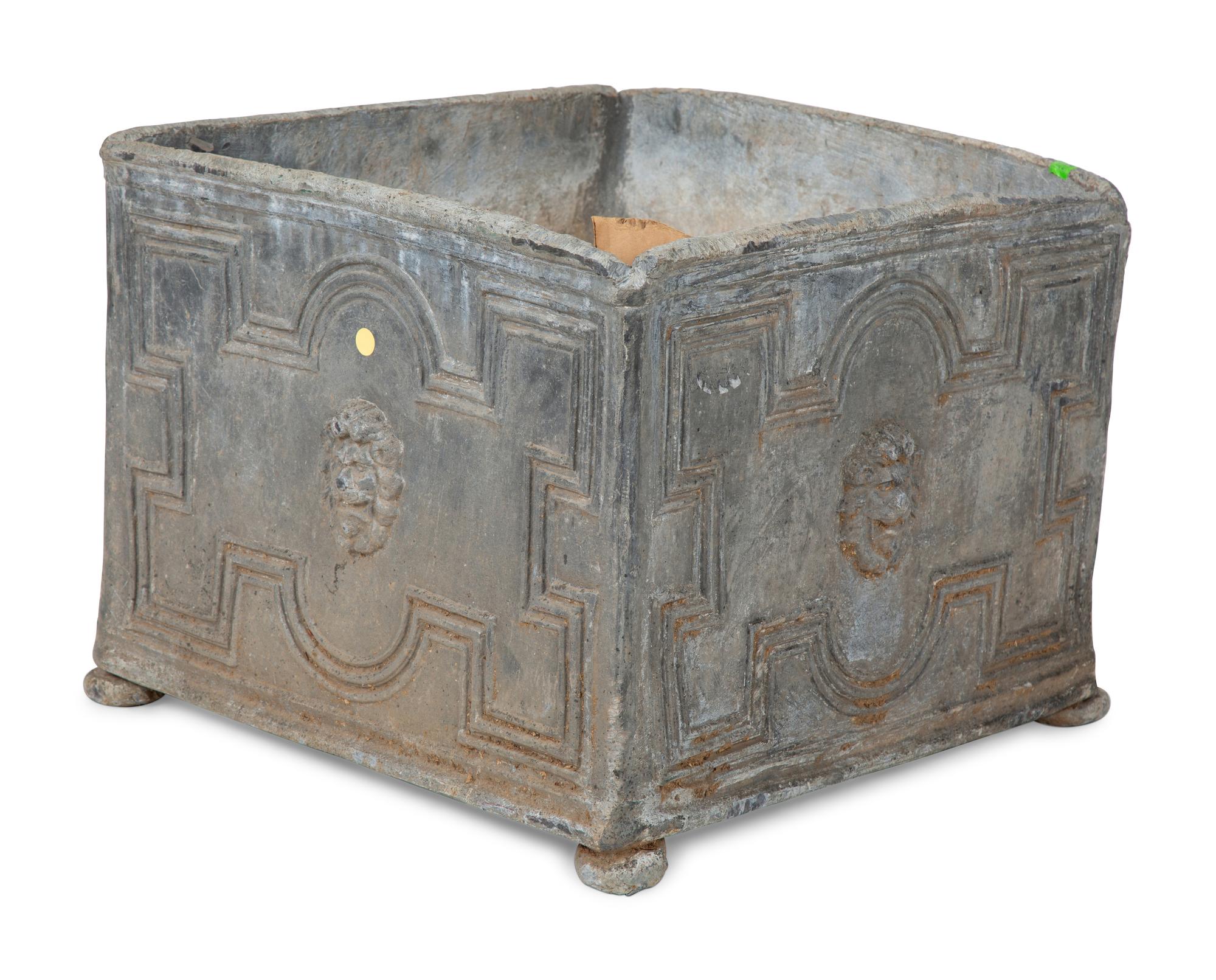 A Pair of Cast Lead Jardinieres — EARLY 20TH CENTURY