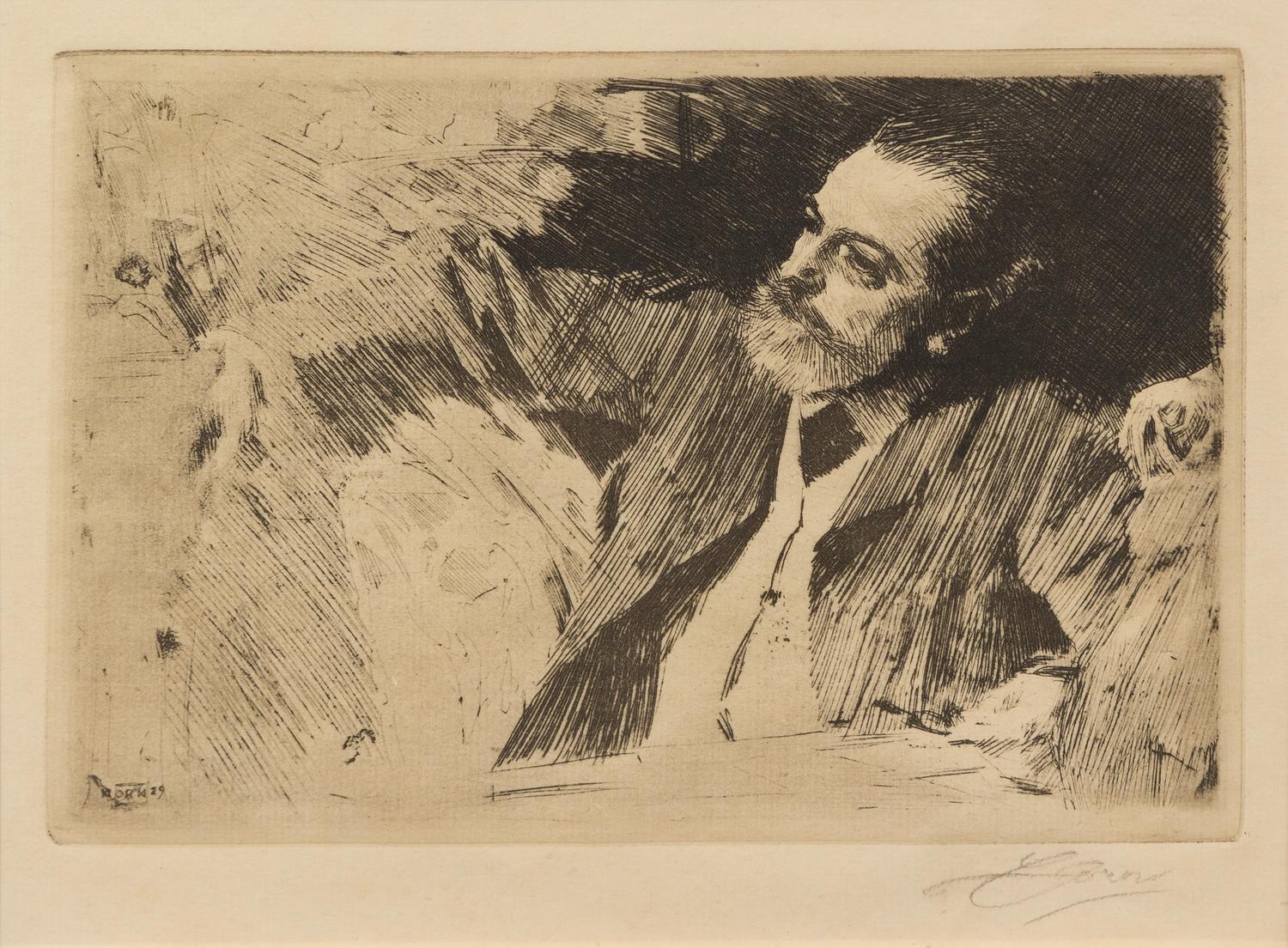 Anders Zorn, (Swedish, 1860-1920), Antonin Proust, 1889