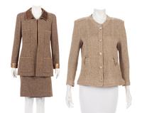 Four Chanel Pieces: One Three-Piece Skirt Suit, One Chanel Jacket, 1996-2015