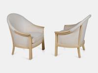 A Pair of Armchairs, Model MF208-217 Produced by Interior Crafts, USA