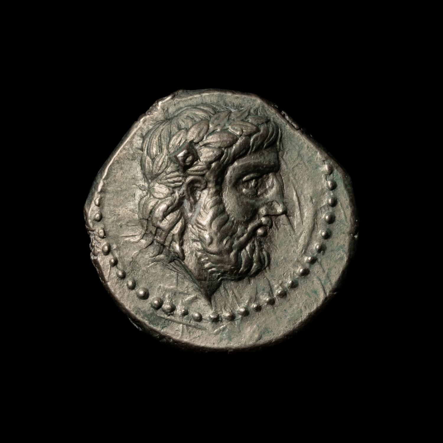 [ANCIENTS] PAEONIAN KINGDOM. Kykkeios (356-335 BC). Ar Tetradrachm. (12.9 g, 22mm).