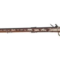 Contemporary Flintlock Jaeger Rifle by John B. Derrick (American, b.1936)