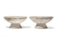Pair of Cast Stone Planters France