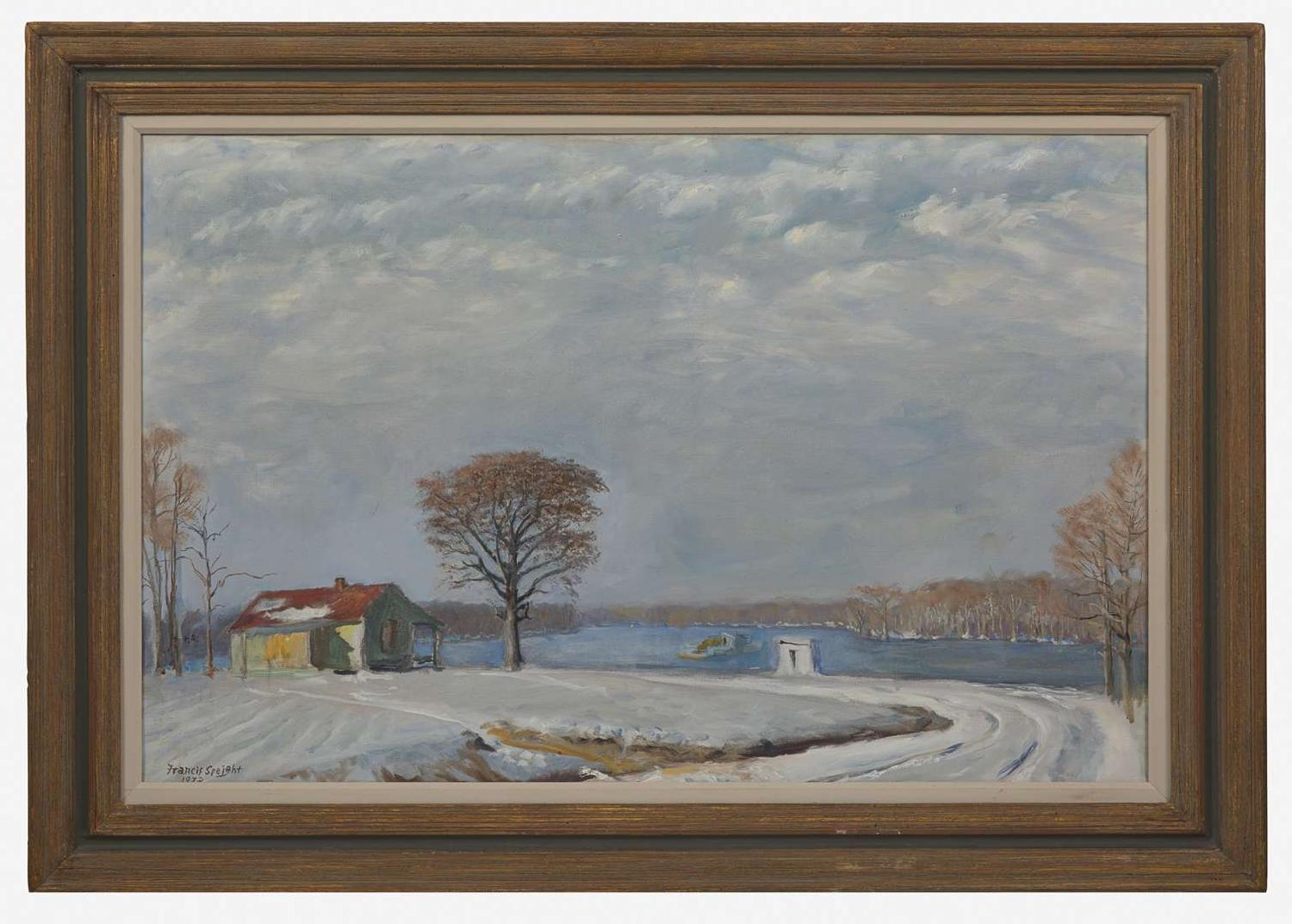Francis Speight (American, 1896–1989) - Winter Landscape