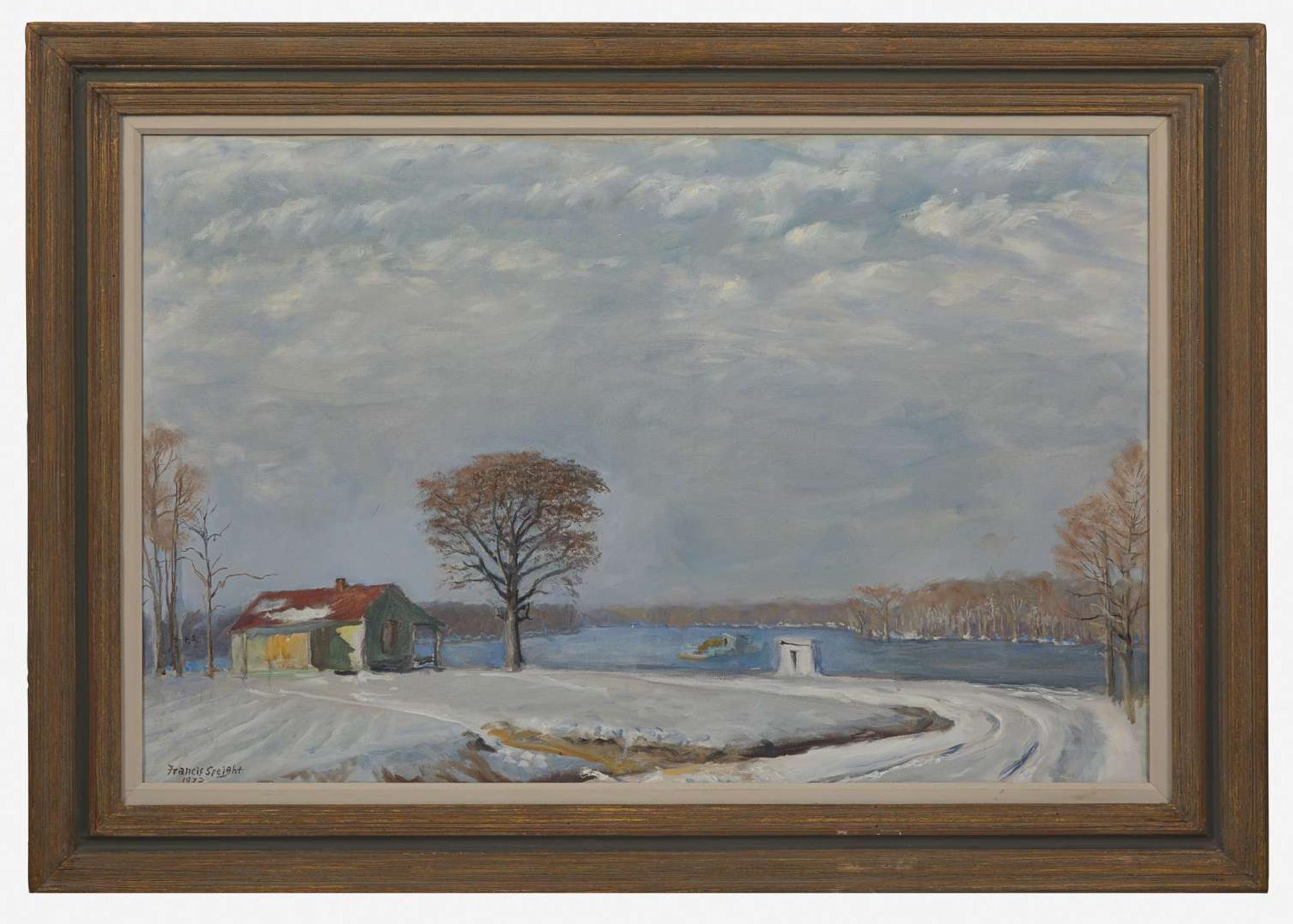 Francis Speight (American, 1896–1989) - Winter Landscape