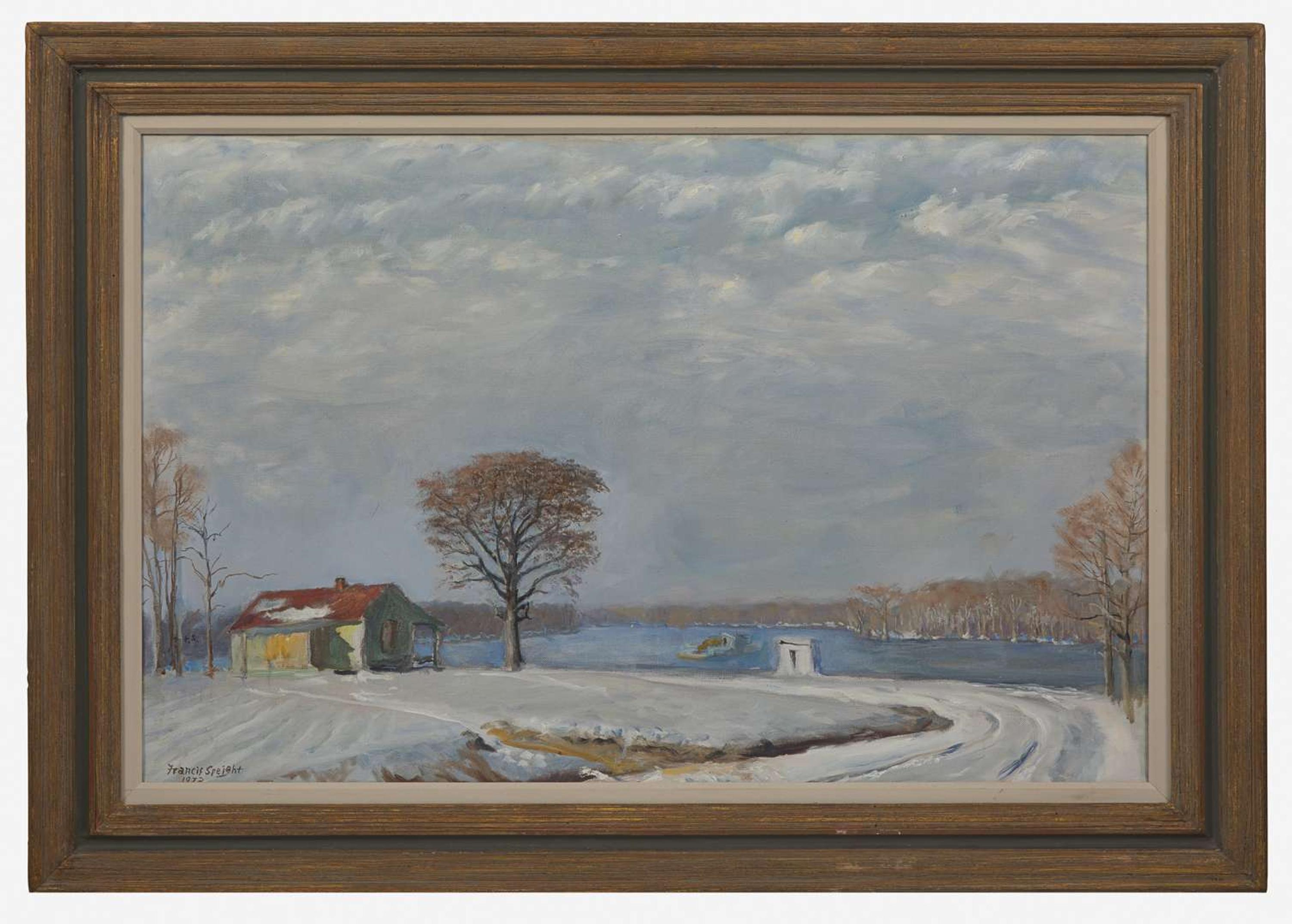 Francis Speight (American, 1896–1989) - Winter Landscape
