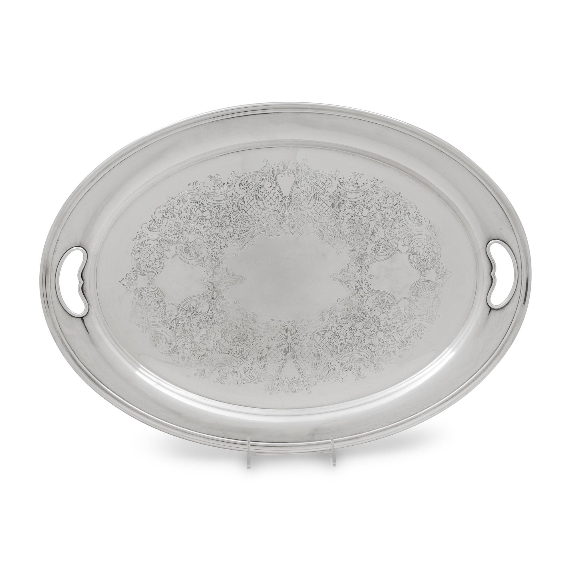 An American Silver Tray
