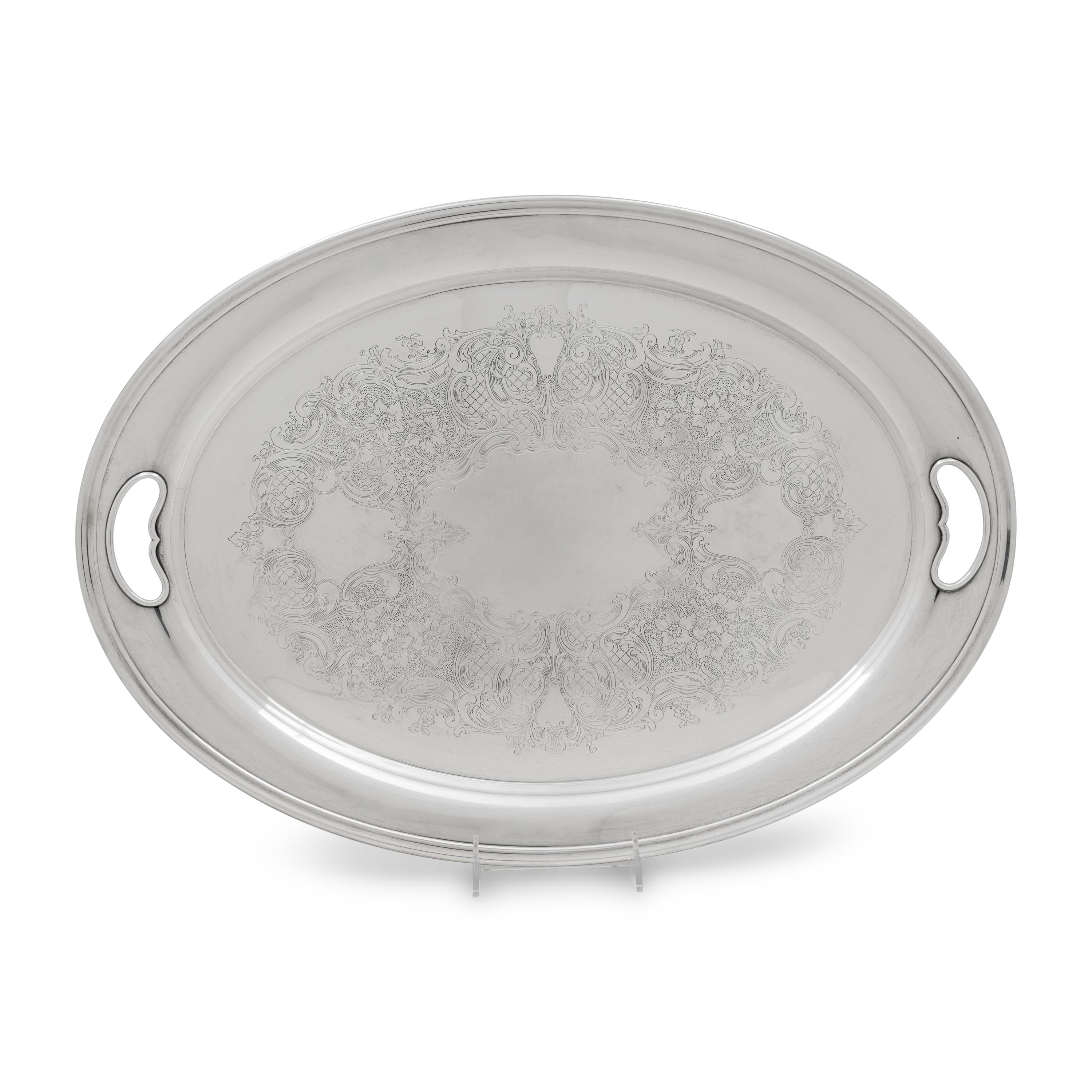 An American Silver Tray