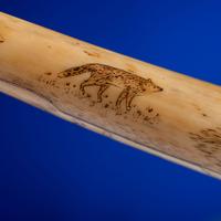 John Octuck (Inuit, 1873-1918) Scrimshawed Cribbage Board