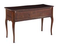 A Provincial Louis XV Style Walnut Side Table