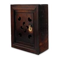 A Montgomeryshire Oak Hanging Cupboard