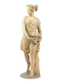 An Italian Alabaster Figure