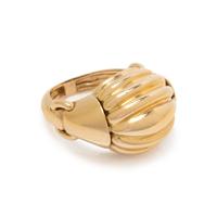 DAVID WEBB, YELLOW GOLD RING