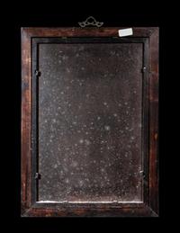 Three Chinese Reverse Glass Paintings