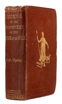 SPEKE, John Hanning (1827-1864). Journal of the Discovery of the Source of the Nile. Edinburgh and London: William Blackwood and Sons, 1863.
