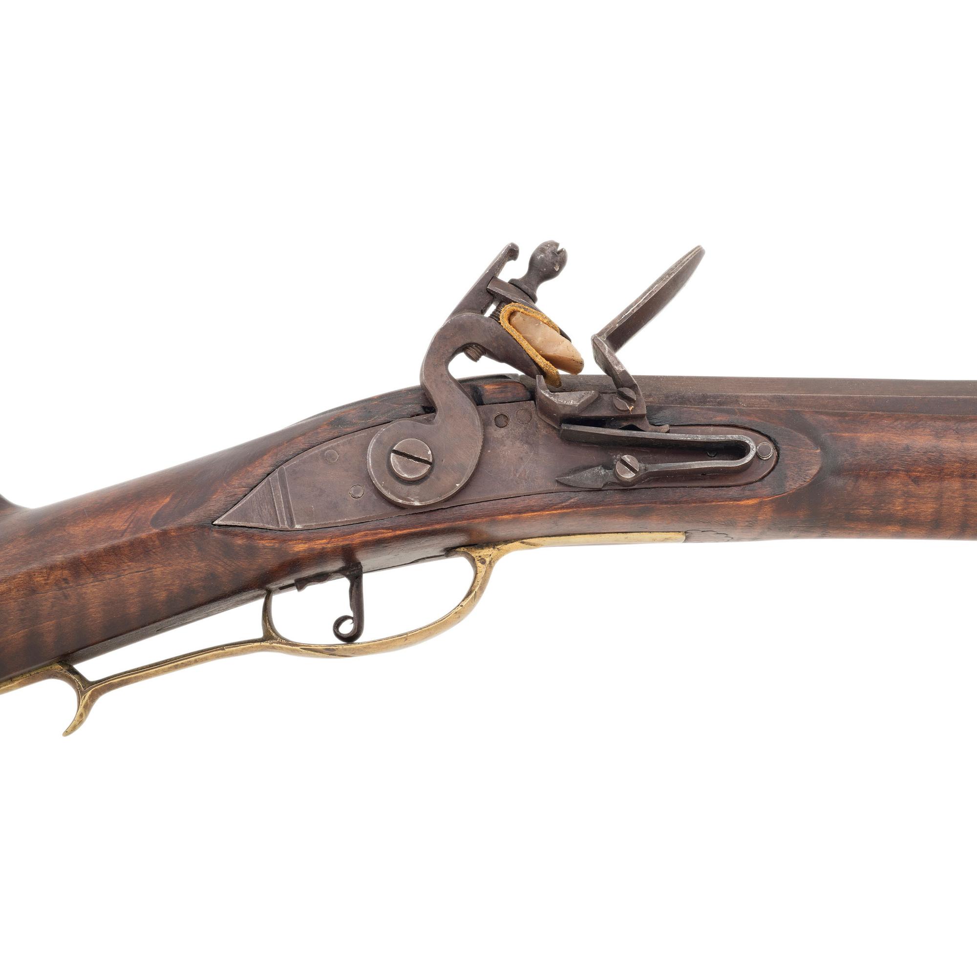 Contemporary Flintlock Long Rifle by John Braxton