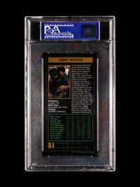 A 1998 Champions Of Golf, The Masters Collection, Tiger Woods Rookie Card GOLD FOIL, PSA 7 NM/MT