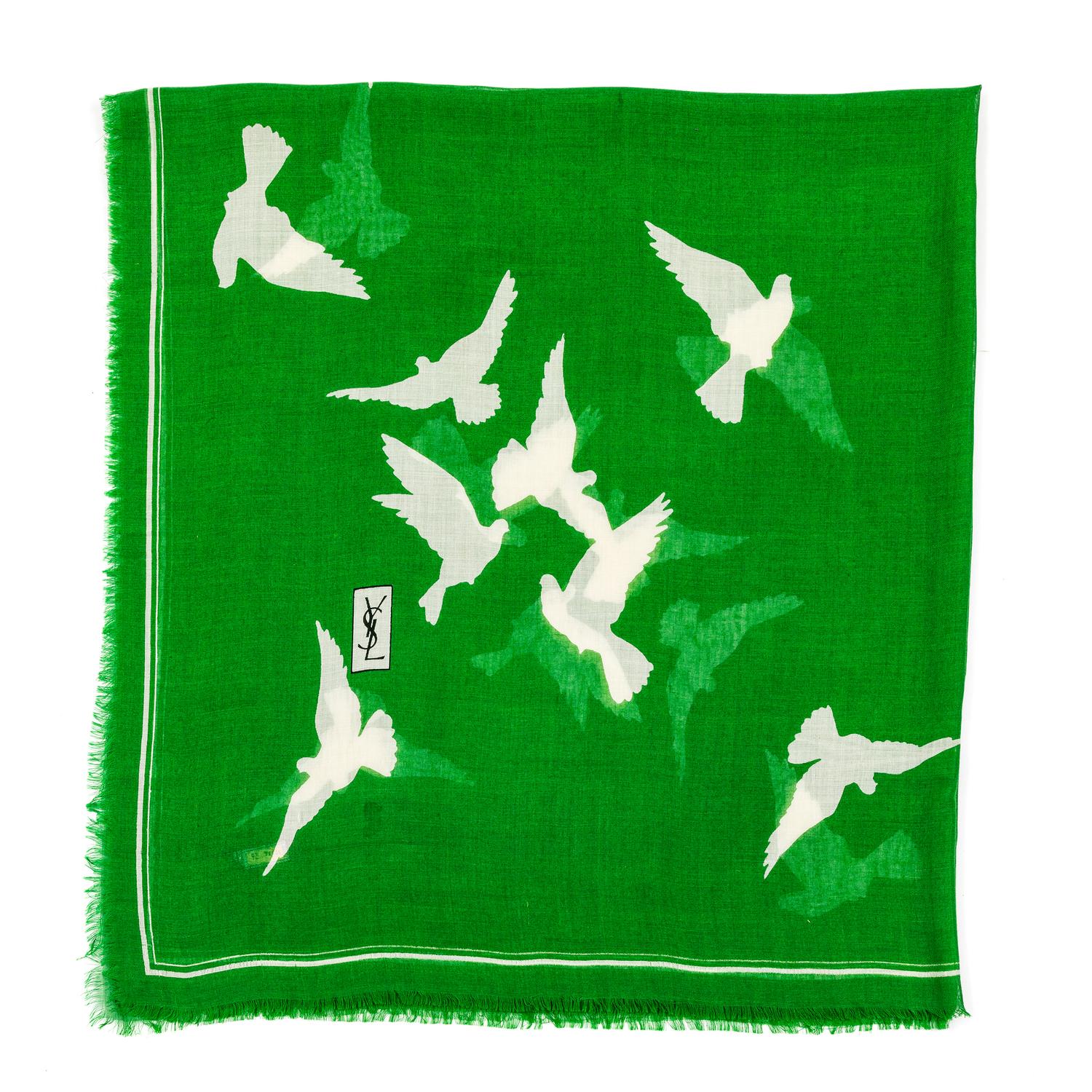 Yves Saint Laurent Scarf, 1980-90s