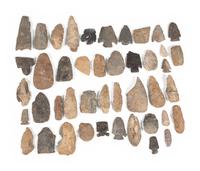 Two Cigar Boxes of Broken Points and Flint Chips