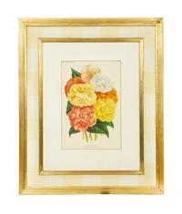 Seven Gilt Framed Botanical Chromolithgraphs After J. Linden and Others — 20TH CENTURY