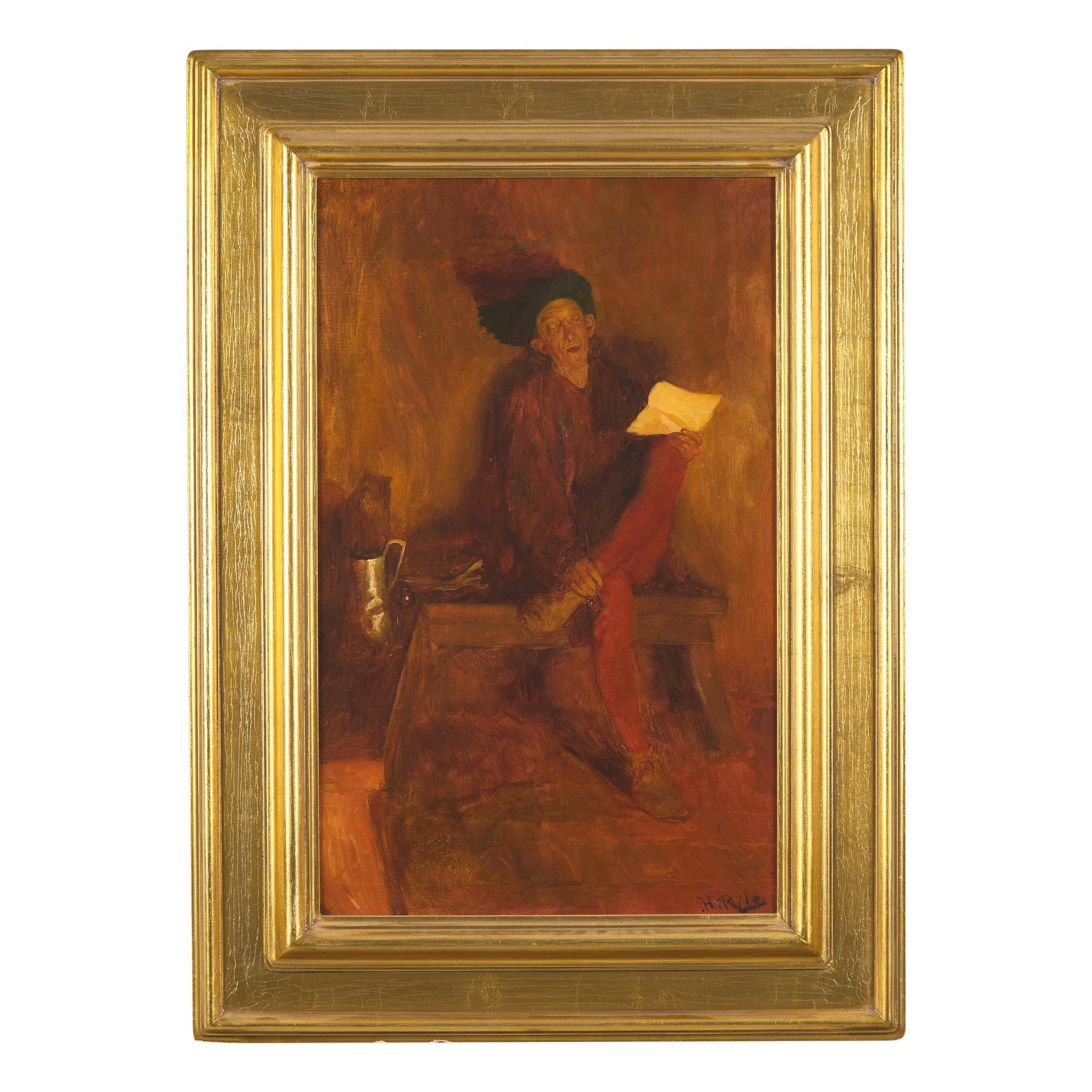Howard Pyle (American, 1853-1911) — Villon–The Singer Fate Fashioned to Her Liking , 1904