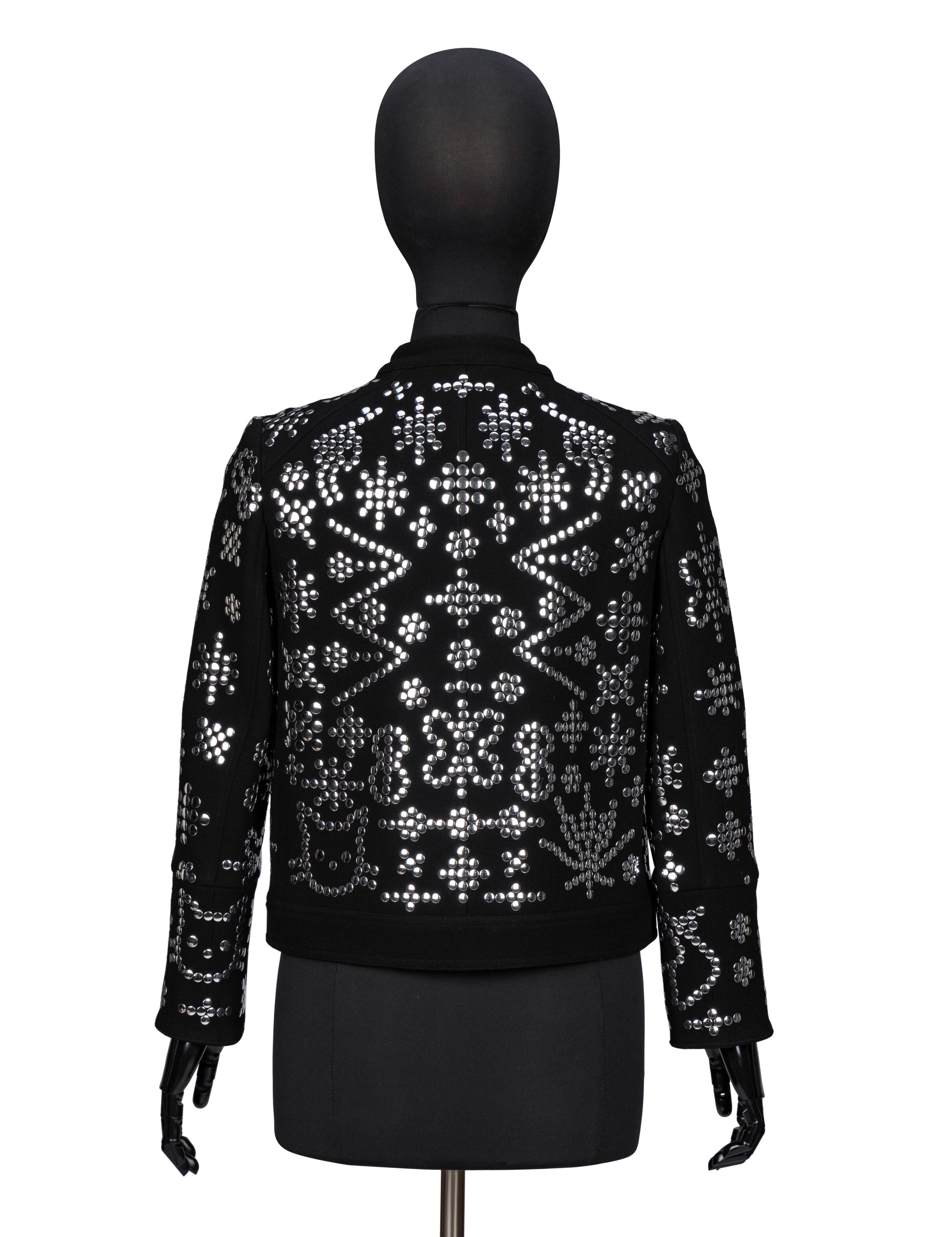 Libertine, Studded Black Wool Jacket