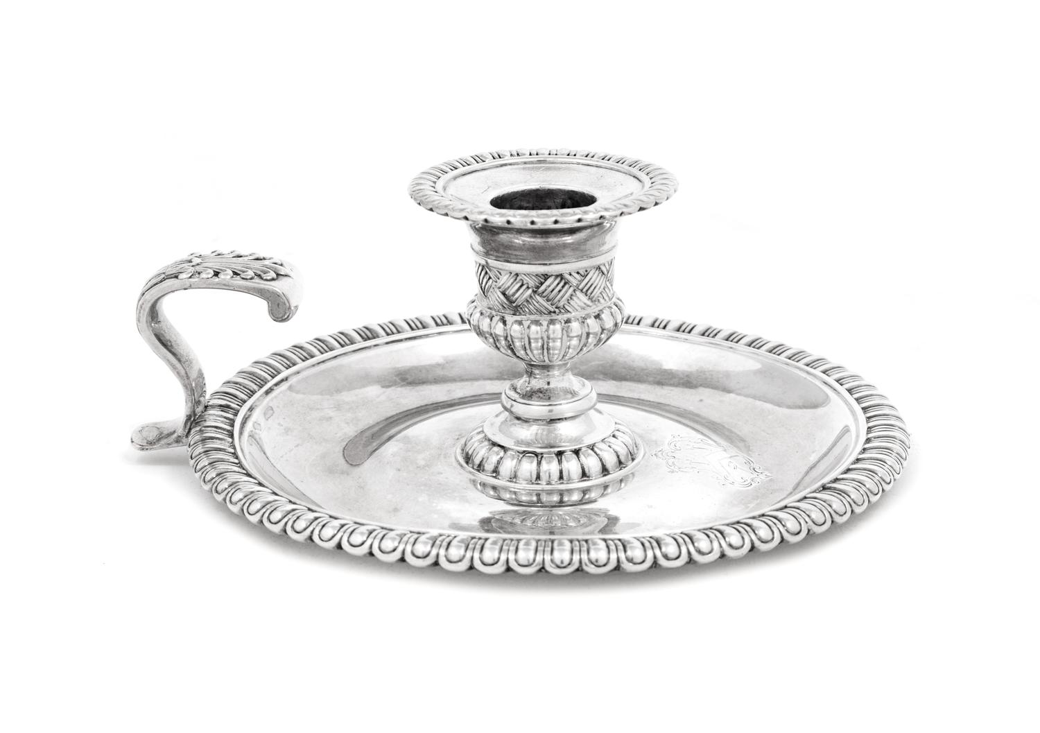 A Paul Storr George III Silver Chamberstick