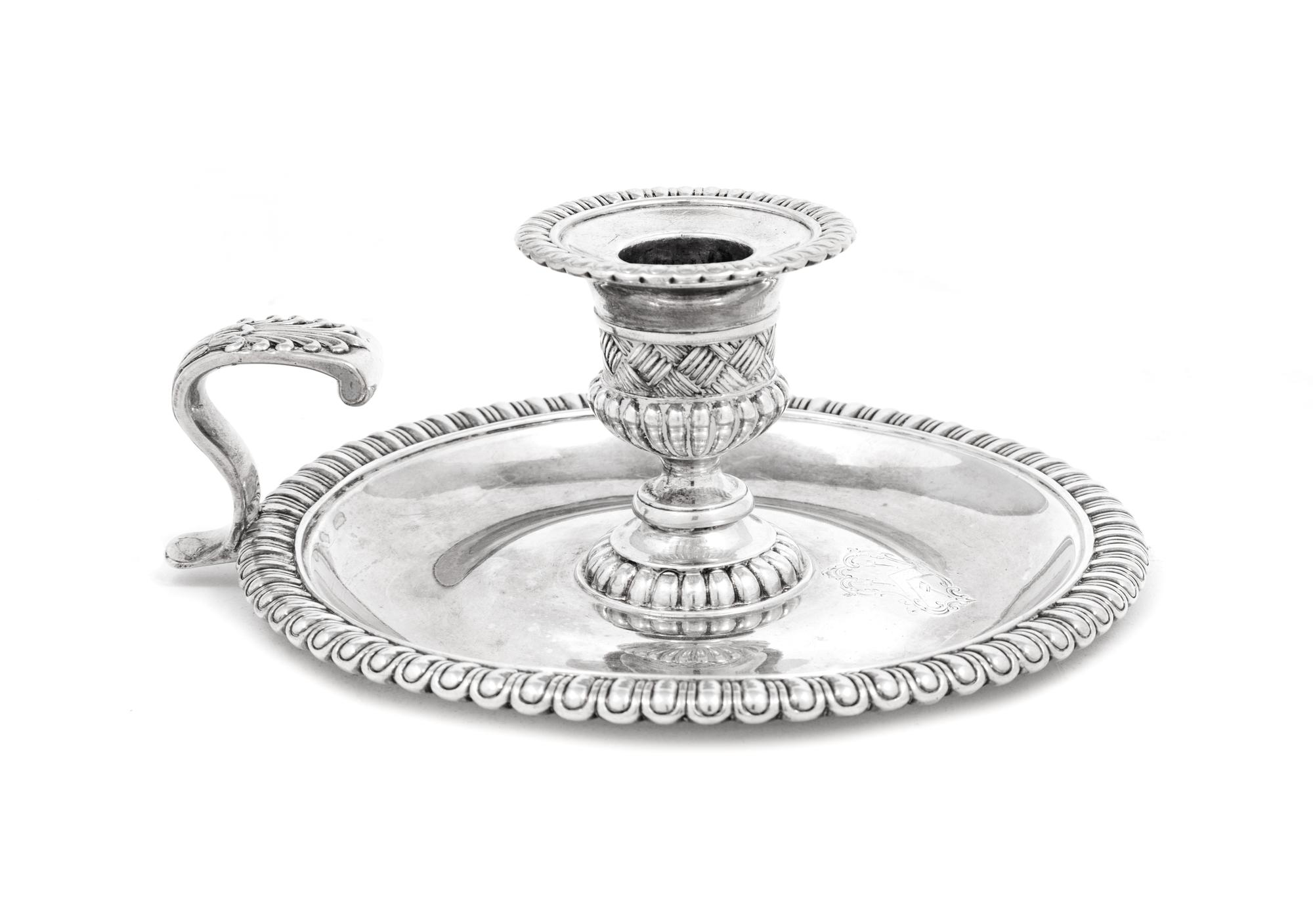 A Paul Storr George III Silver Chamberstick