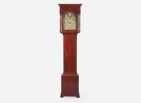 A fine and rare Chippendale walnut tall case clock, David Rittenhouse (1732-1796), Norriton Township, Montgomery County, PA, circa 1765