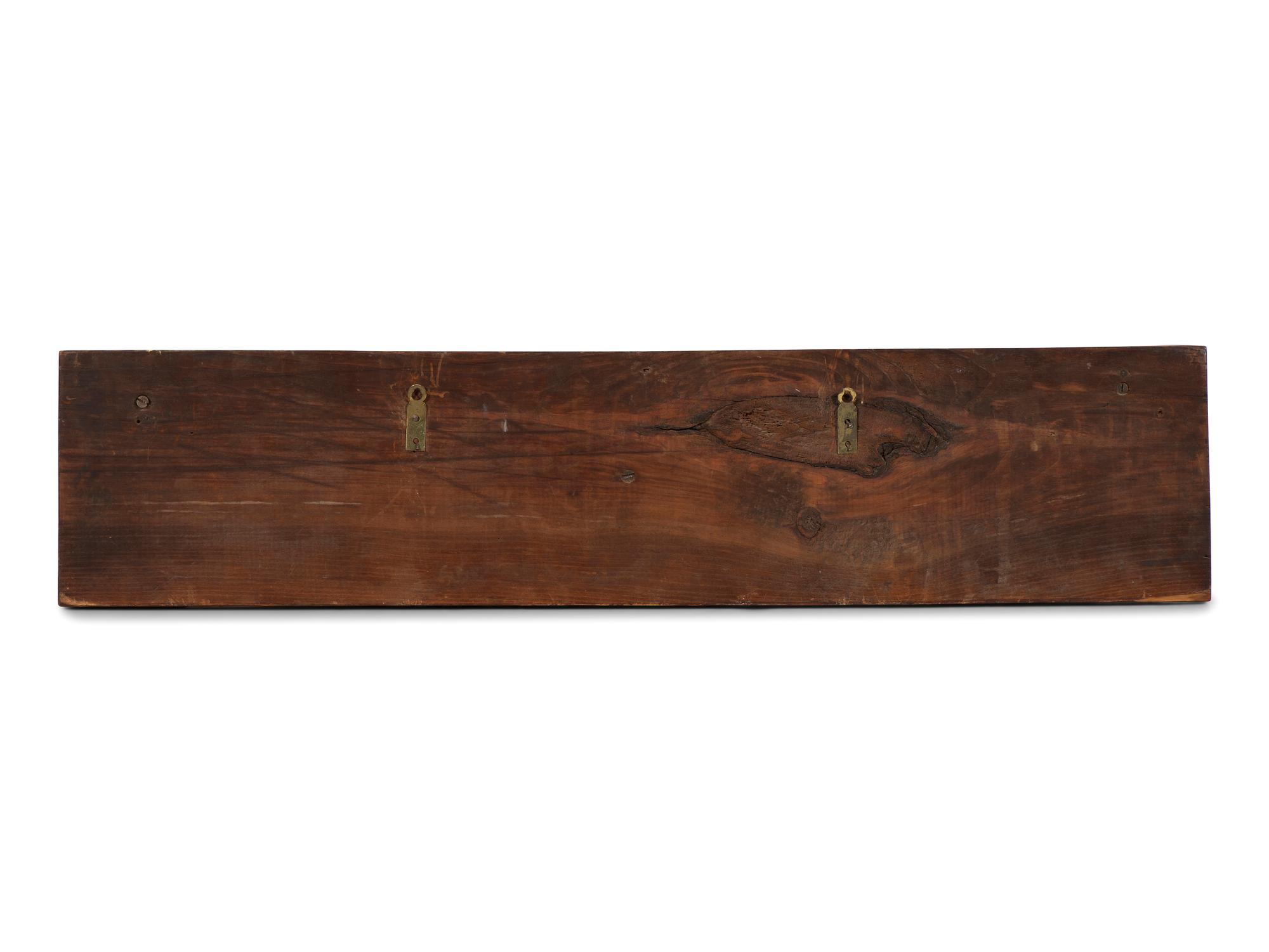 Two Mounted Half Hull Models