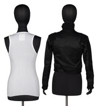 Chanel CC-Patch Tank Top & Bomber Jacket