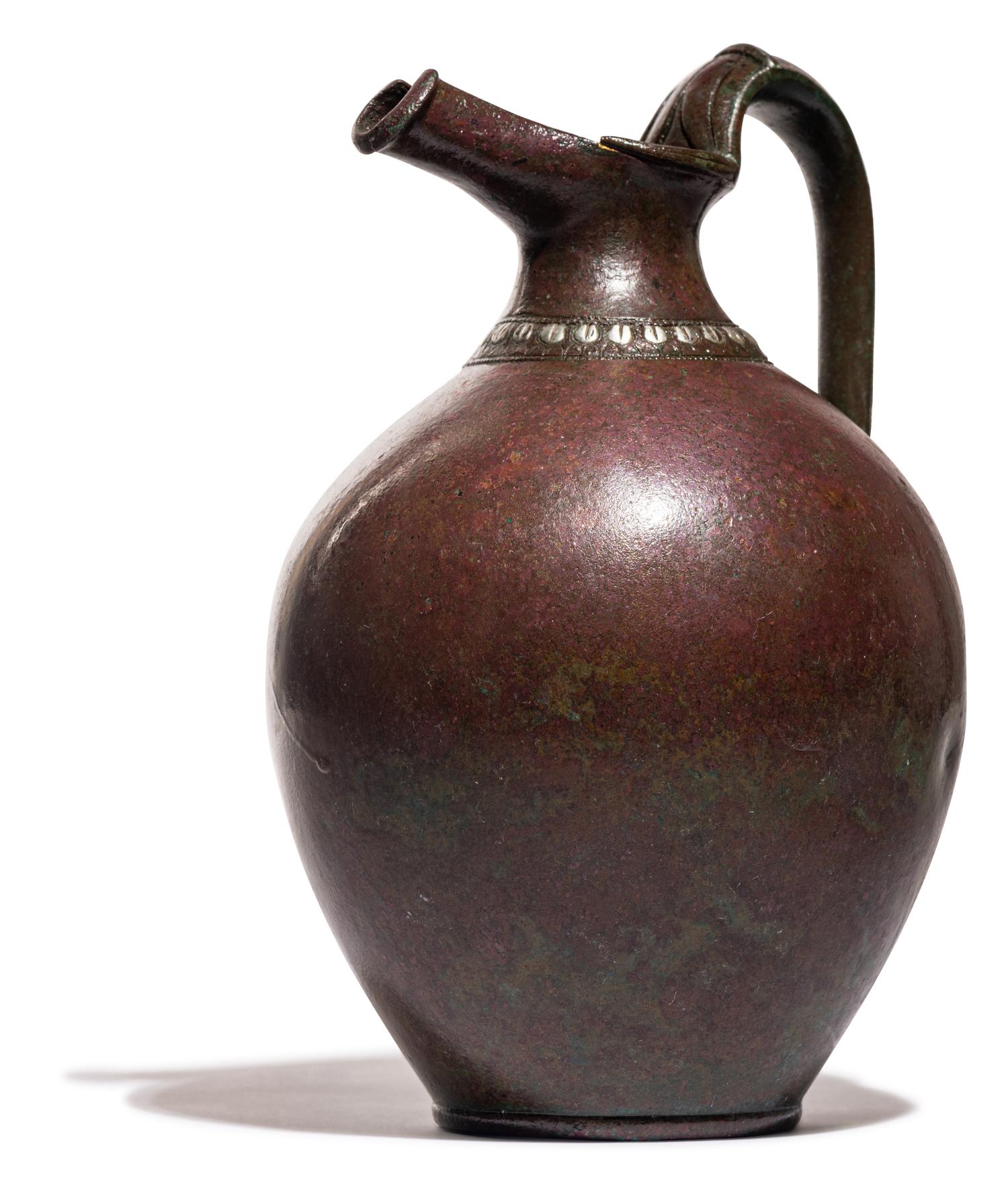 An Roman Bronze Oinochoe