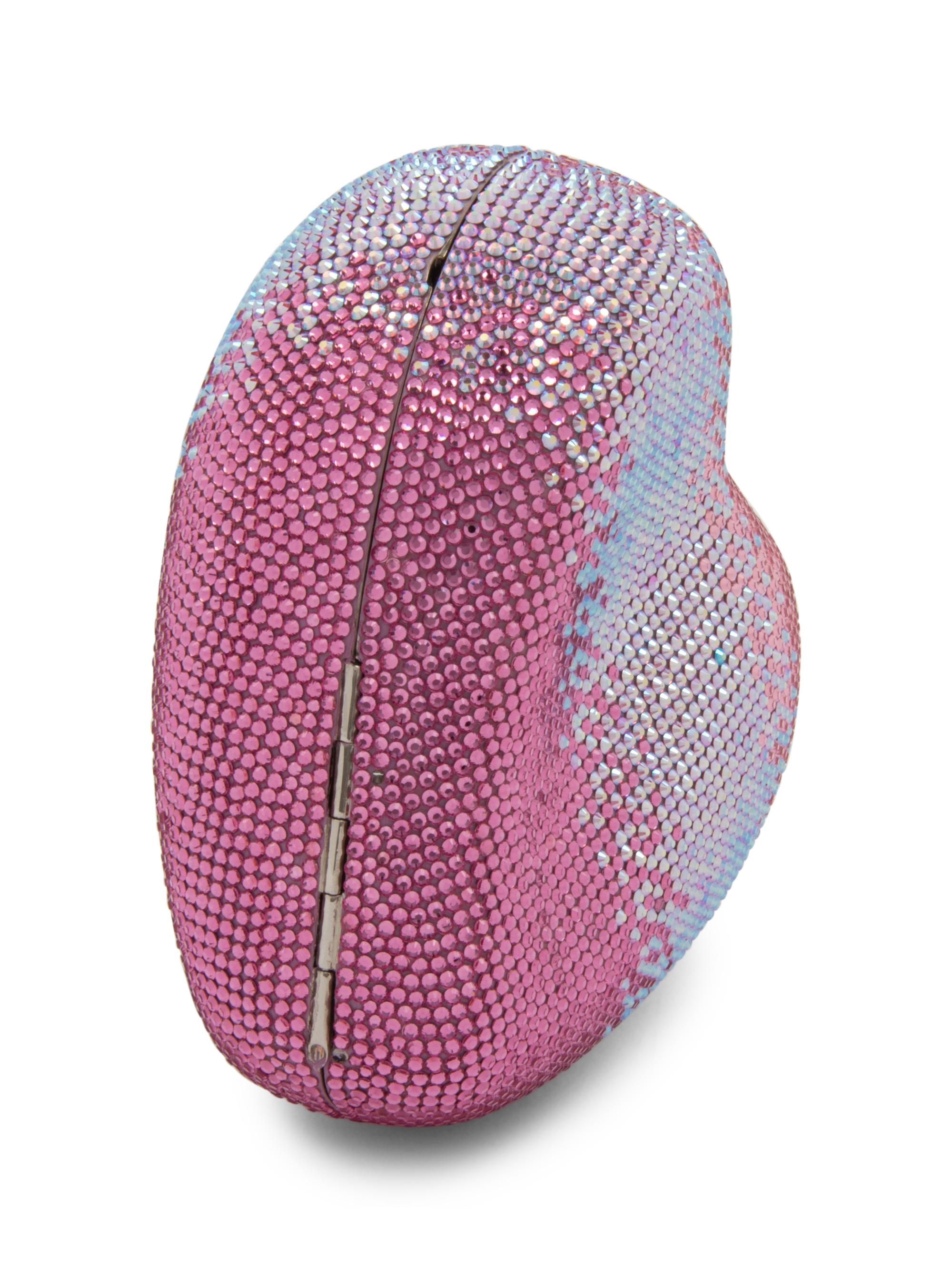 Judith Leiber Heart Minaudière, 2010-20s