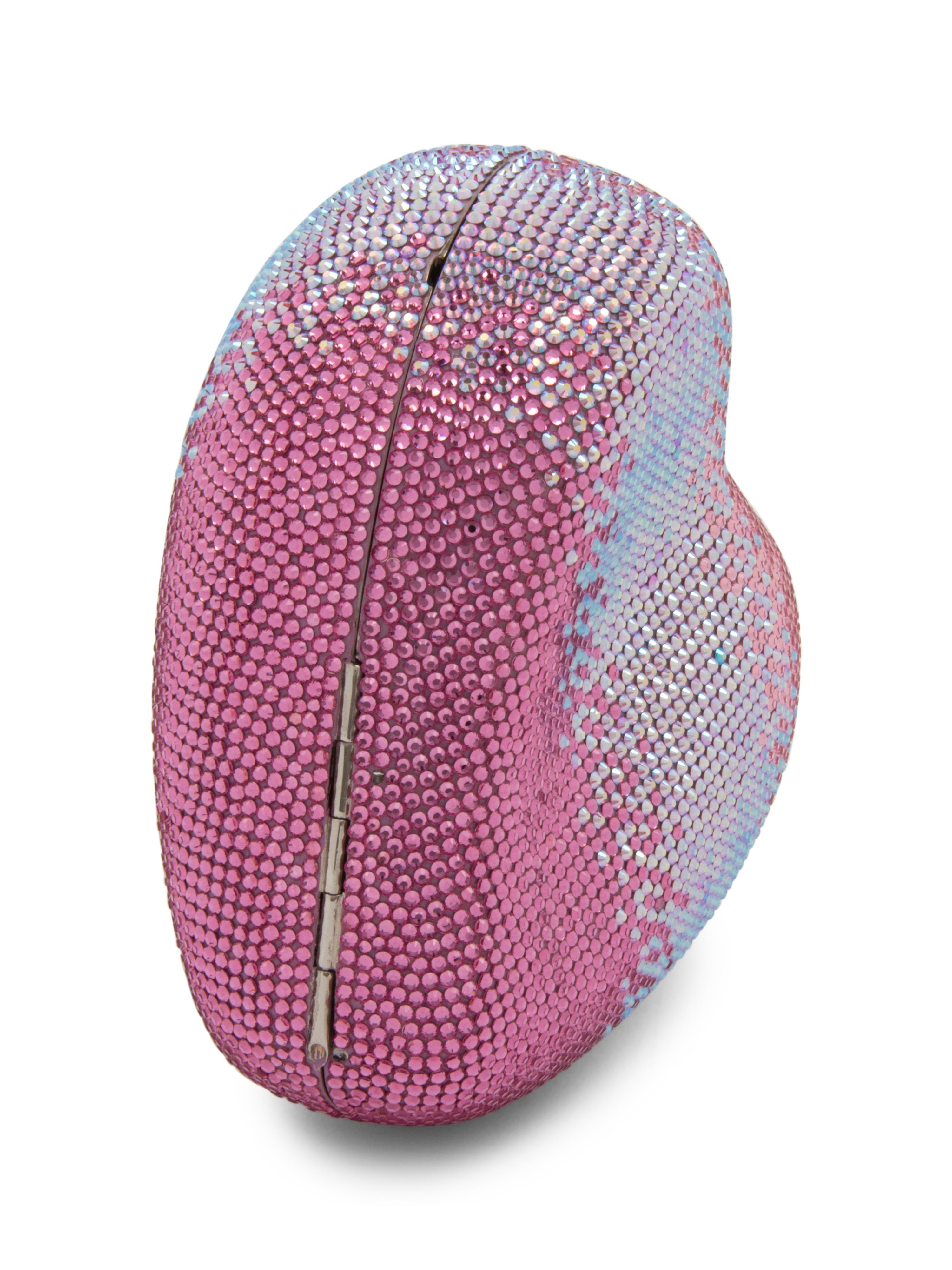 Judith Leiber Heart Minaudière, 2010-20s