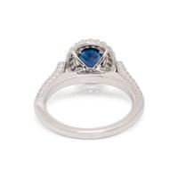 SAPPHIRE AND DIAMOND RING